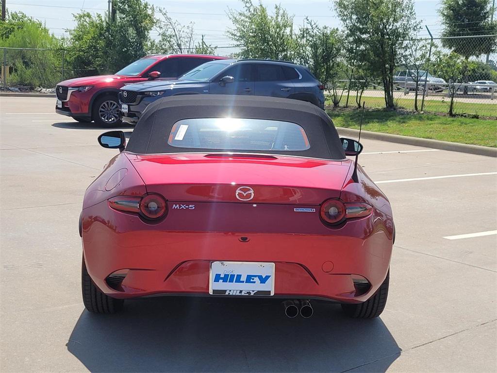 new 2025 Mazda MX-5 Miata car, priced at $31,490