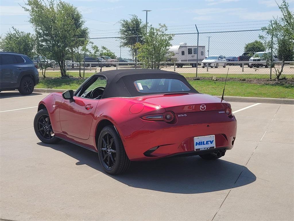 new 2025 Mazda MX-5 Miata car, priced at $31,490