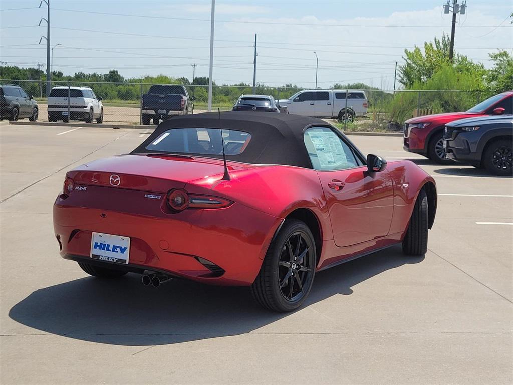 new 2025 Mazda MX-5 Miata car, priced at $31,490