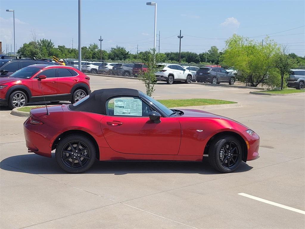 new 2025 Mazda MX-5 Miata car, priced at $31,490