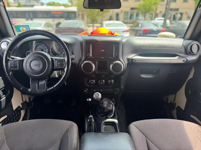 used 2016 Jeep Wrangler Unlimited car, priced at $15,997