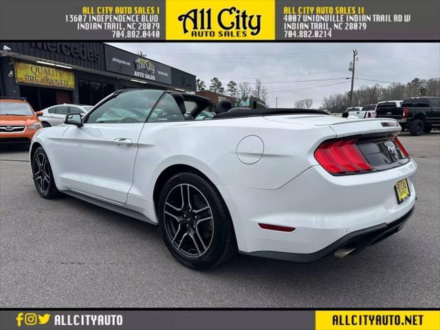 used 2020 Ford Mustang car, priced at $21,998