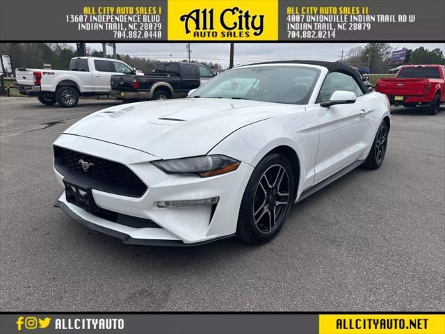 used 2020 Ford Mustang car, priced at $21,998
