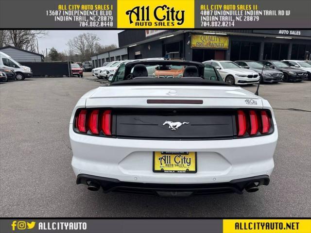 used 2020 Ford Mustang car, priced at $21,998