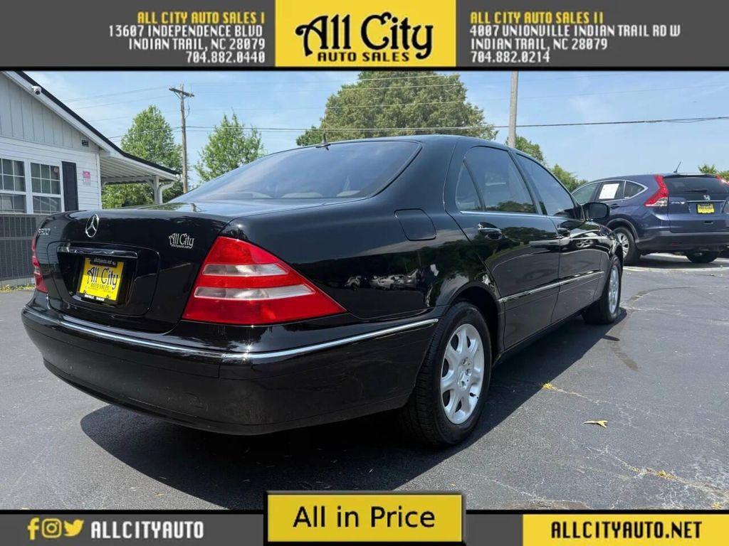 used 2001 Mercedes-Benz S-Class car, priced at $11,060