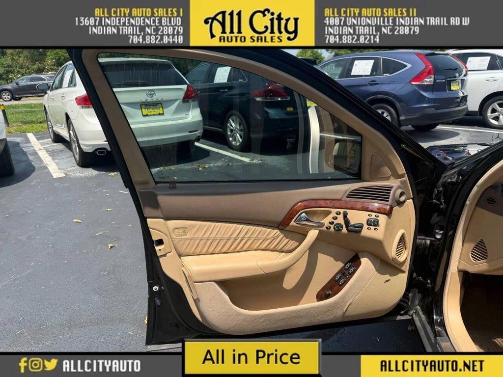 used 2001 Mercedes-Benz S-Class car, priced at $11,060