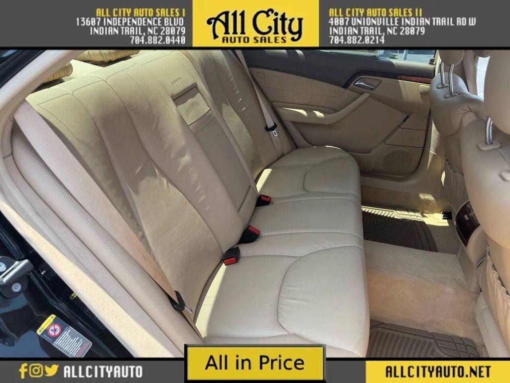 used 2001 Mercedes-Benz S-Class car, priced at $11,060