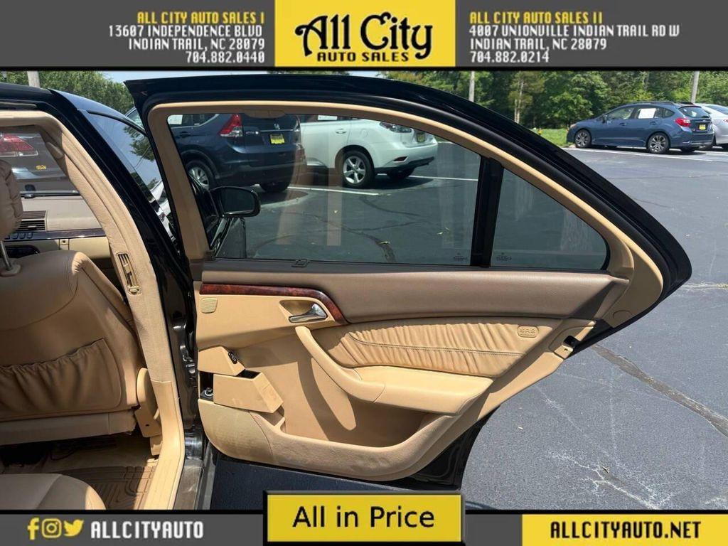 used 2001 Mercedes-Benz S-Class car, priced at $11,060