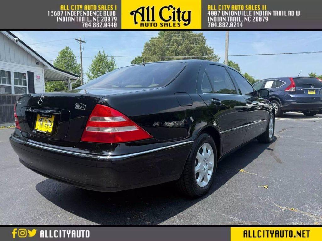 used 2001 Mercedes-Benz S-Class car, priced at $10,998