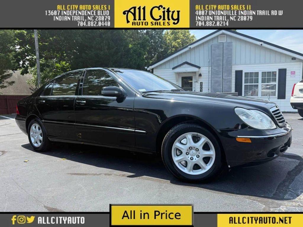 used 2001 Mercedes-Benz S-Class car, priced at $11,060