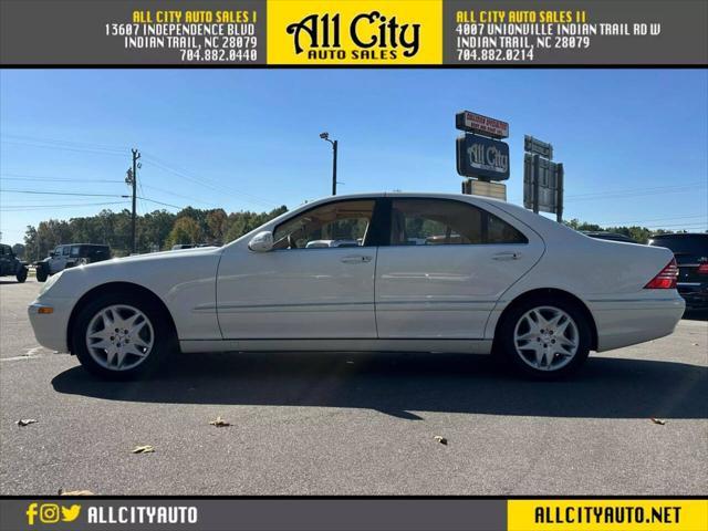 used 2003 Mercedes-Benz S-Class car, priced at $11,998