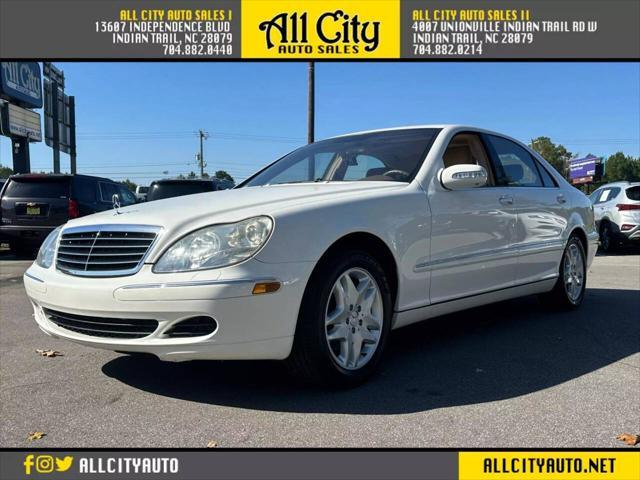 used 2003 Mercedes-Benz S-Class car, priced at $11,998