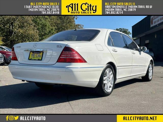 used 2003 Mercedes-Benz S-Class car, priced at $11,998