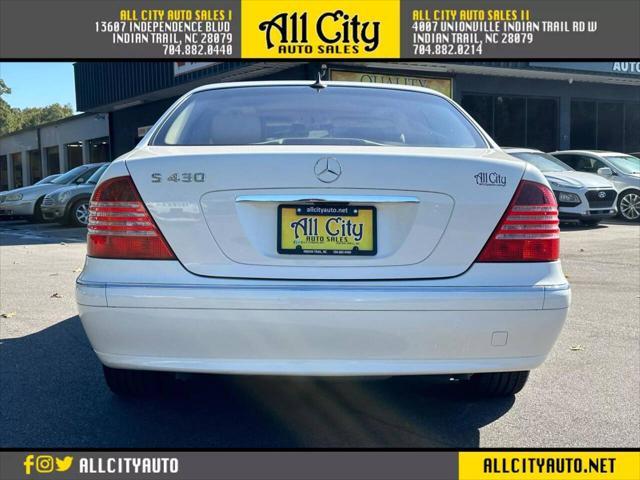 used 2003 Mercedes-Benz S-Class car, priced at $11,998