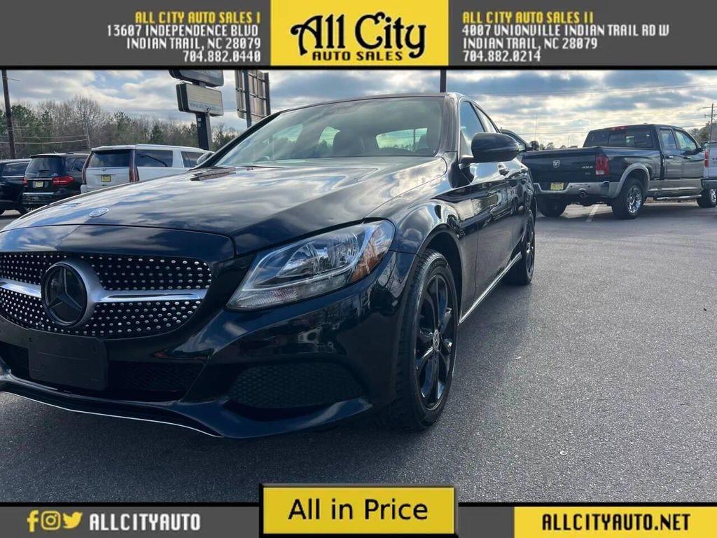used 2017 Mercedes-Benz C-Class car, priced at $16,210