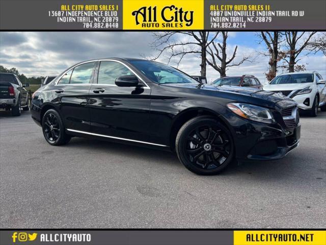 used 2017 Mercedes-Benz C-Class car, priced at $18,998