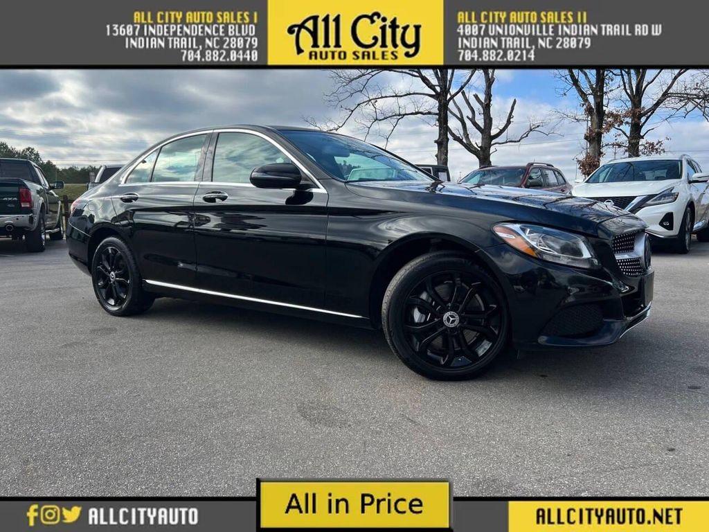 used 2017 Mercedes-Benz C-Class car, priced at $17,210