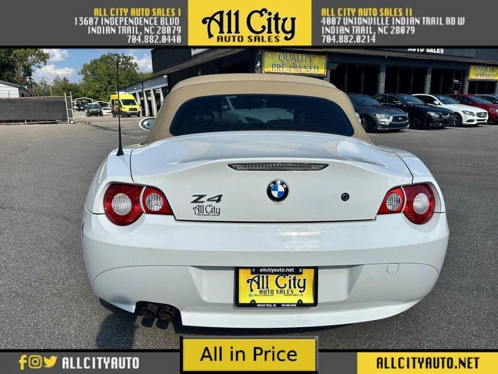 used 2005 BMW Z4 car, priced at $13,120