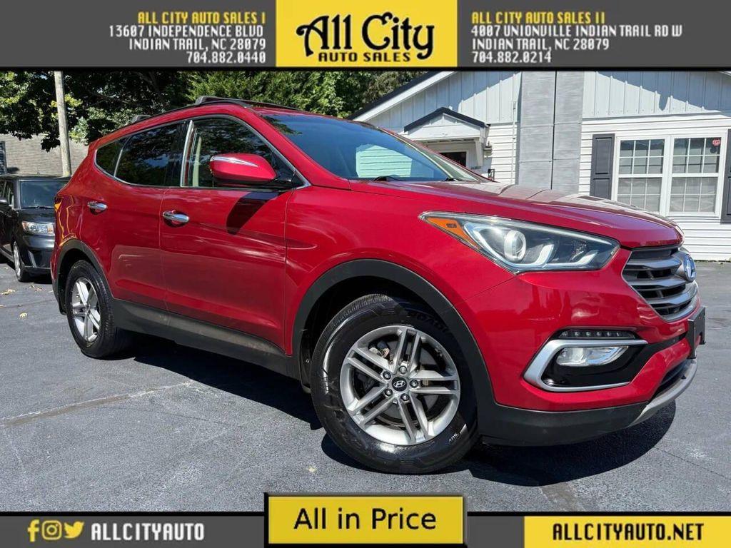used 2018 Hyundai Santa Fe Sport car, priced at $10,854