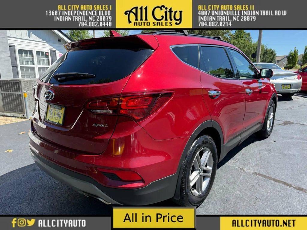 used 2018 Hyundai Santa Fe Sport car, priced at $10,854