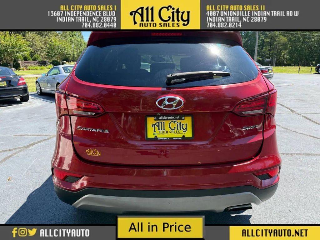 used 2018 Hyundai Santa Fe Sport car, priced at $10,854