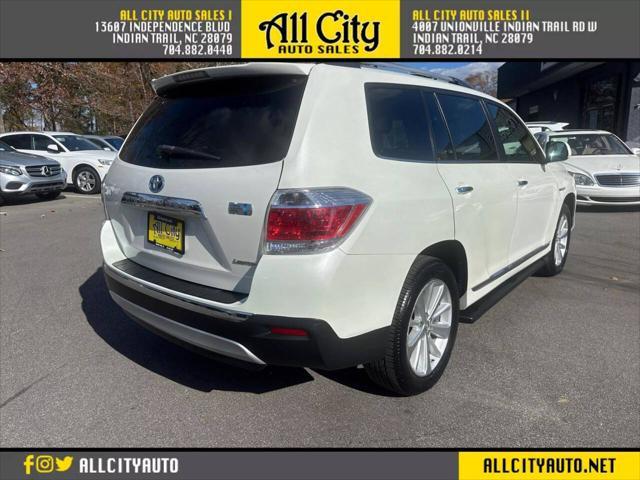 used 2013 Toyota Highlander Hybrid car, priced at $14,998