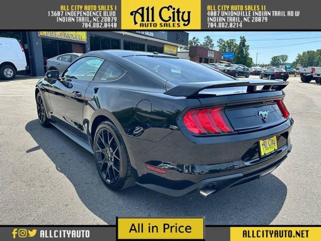 used 2019 Ford Mustang car, priced at $21,345