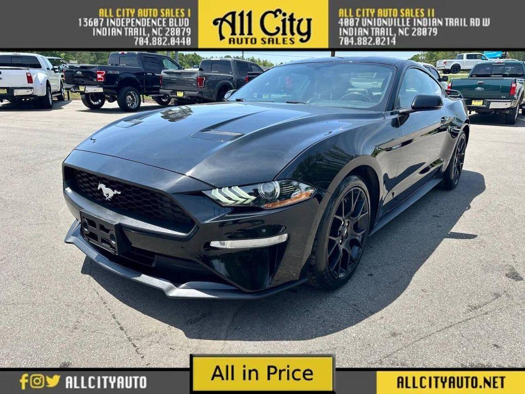 used 2019 Ford Mustang car, priced at $21,345