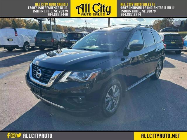 used 2017 Nissan Pathfinder car, priced at $10,998