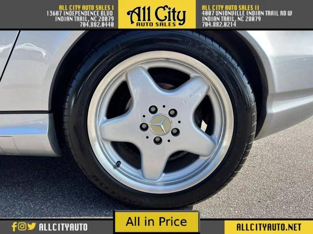 used 1999 Mercedes-Benz SLK-Class car, priced at $5,395