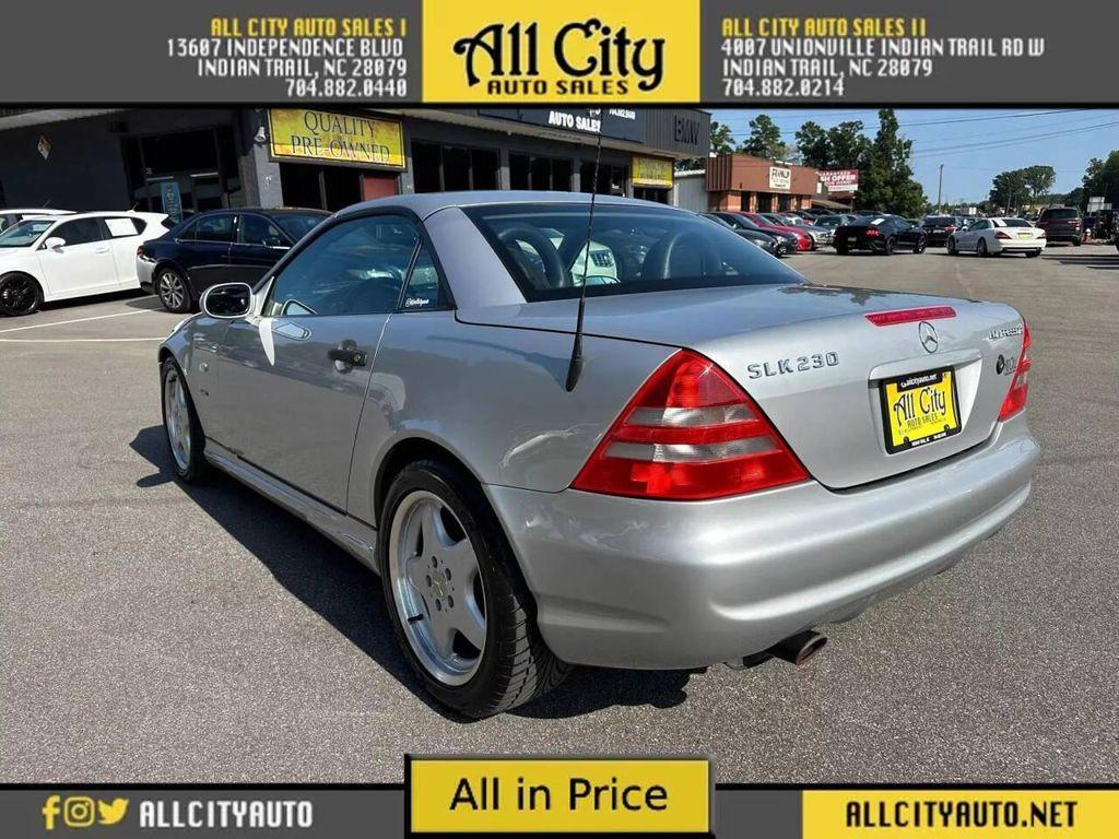 used 1999 Mercedes-Benz SLK-Class car, priced at $5,395