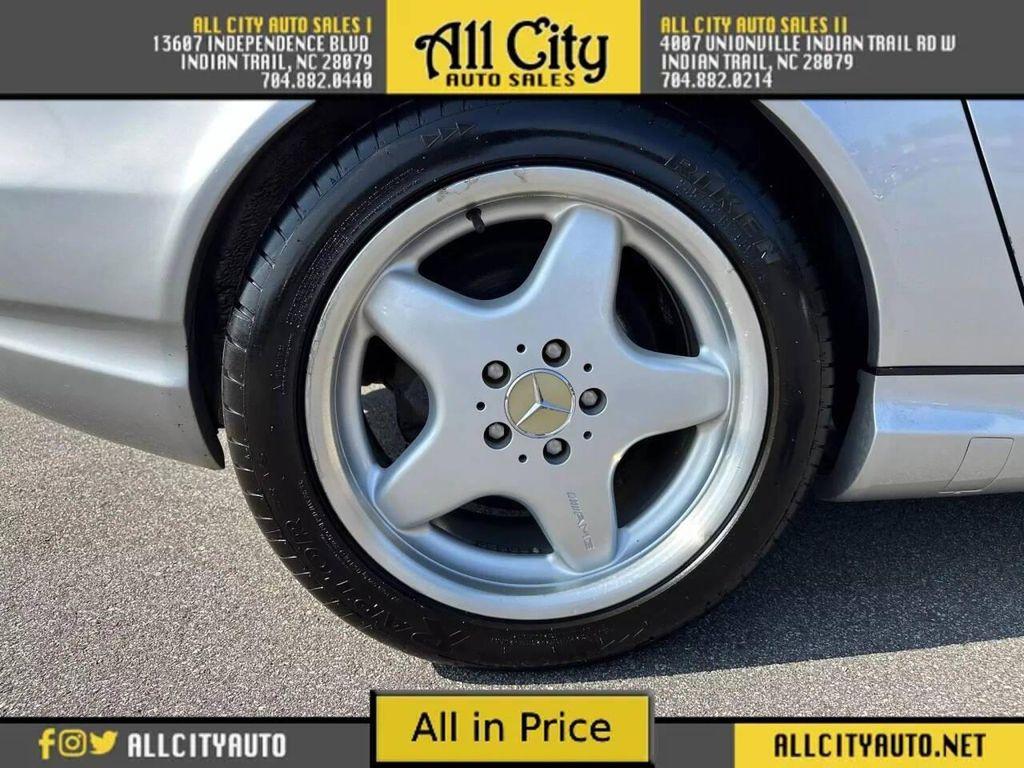 used 1999 Mercedes-Benz SLK-Class car, priced at $5,395