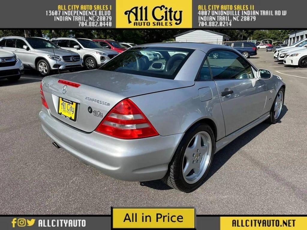 used 1999 Mercedes-Benz SLK-Class car, priced at $5,395
