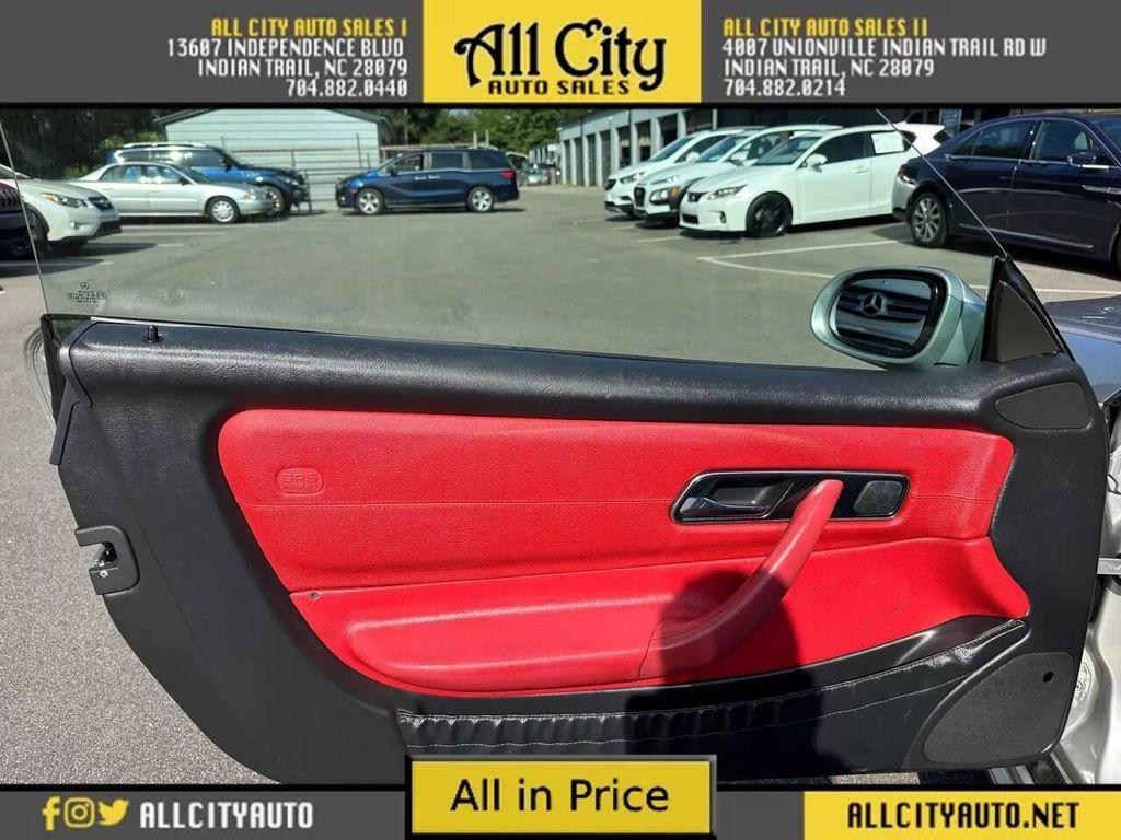 used 1999 Mercedes-Benz SLK-Class car, priced at $5,395