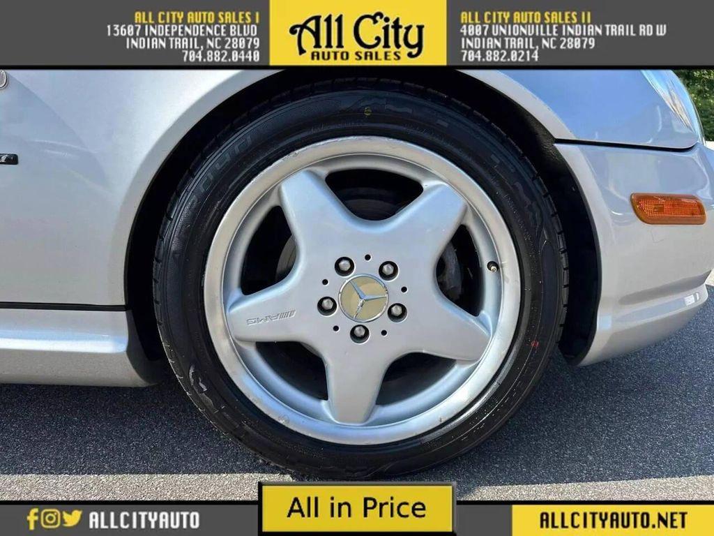 used 1999 Mercedes-Benz SLK-Class car, priced at $5,395