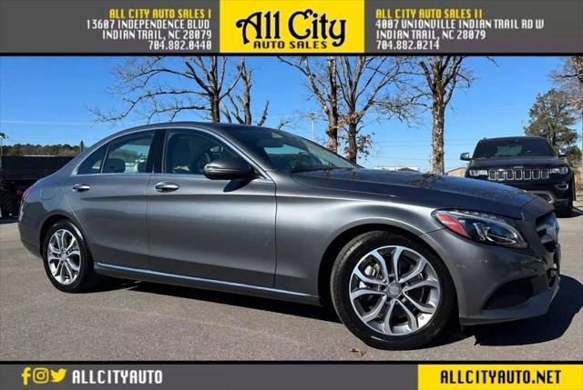 used 2017 Mercedes-Benz C-Class car, priced at $18,998