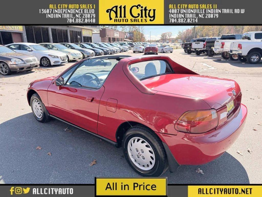 used 1993 Honda del Sol car, priced at $6,777
