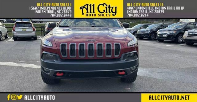 used 2015 Jeep Cherokee car, priced at $11,998