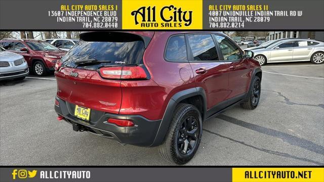 used 2015 Jeep Cherokee car, priced at $12,998