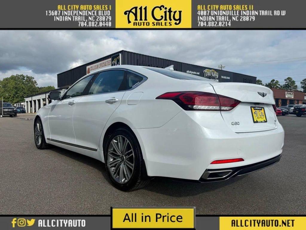 used 2018 Genesis G80 car, priced at $15,240