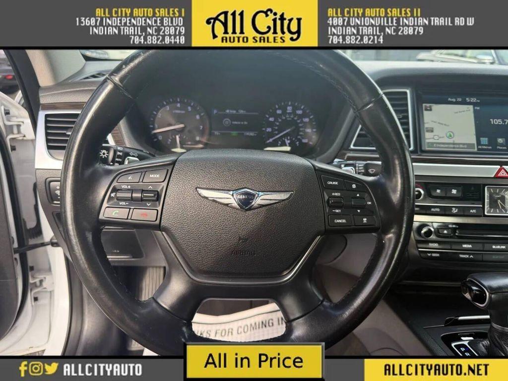 used 2018 Genesis G80 car, priced at $15,240