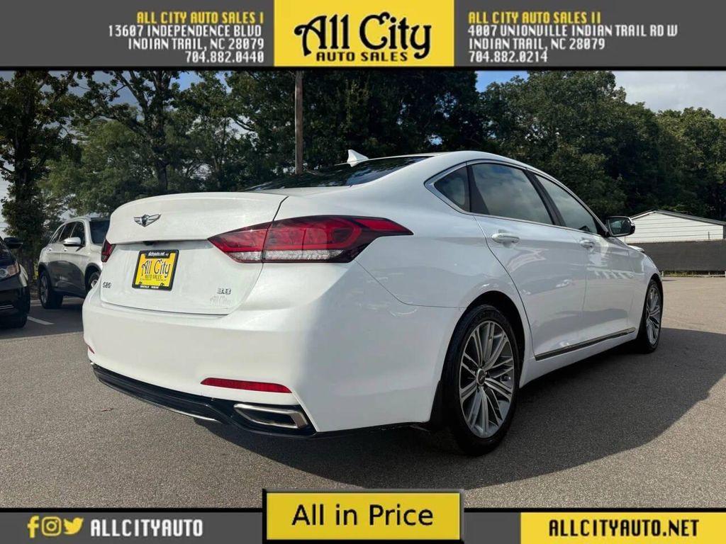 used 2018 Genesis G80 car, priced at $15,240