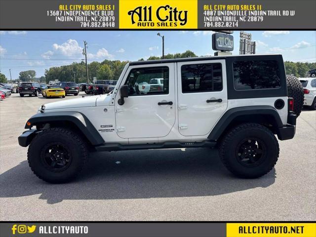 used 2015 Jeep Wrangler Unlimited car, priced at $18,998