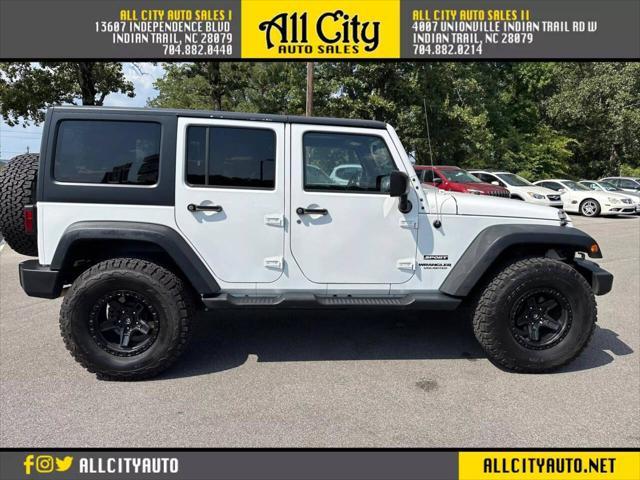 used 2015 Jeep Wrangler Unlimited car, priced at $18,998