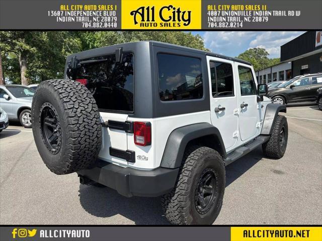 used 2015 Jeep Wrangler Unlimited car, priced at $18,998