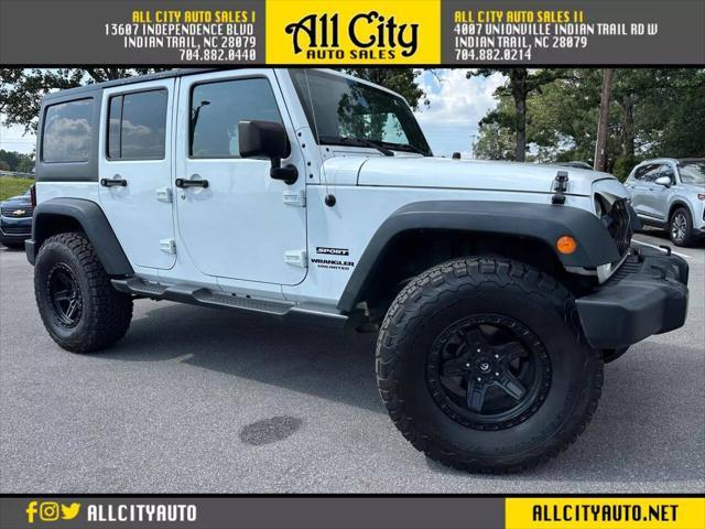 used 2015 Jeep Wrangler Unlimited car, priced at $18,998