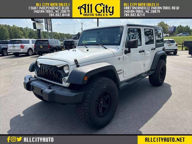 used 2015 Jeep Wrangler Unlimited car, priced at $18,998