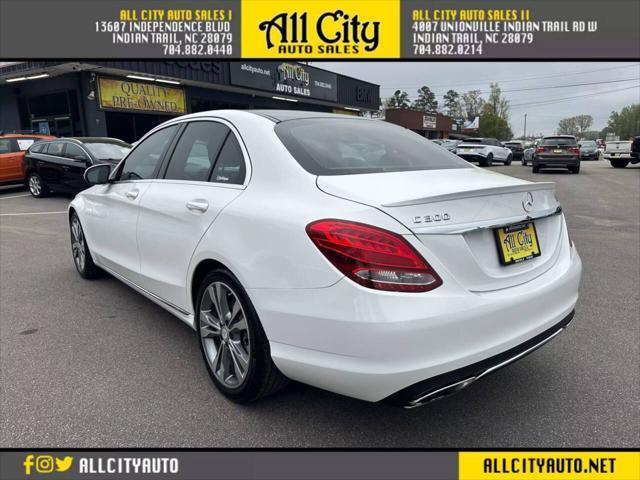 used 2016 Mercedes-Benz C-Class car, priced at $16,998