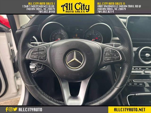 used 2016 Mercedes-Benz C-Class car, priced at $16,998
