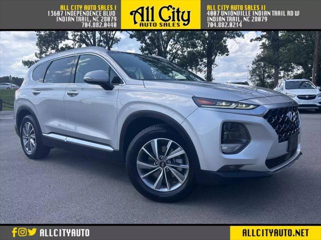 used 2019 Hyundai Santa Fe car, priced at $16,798